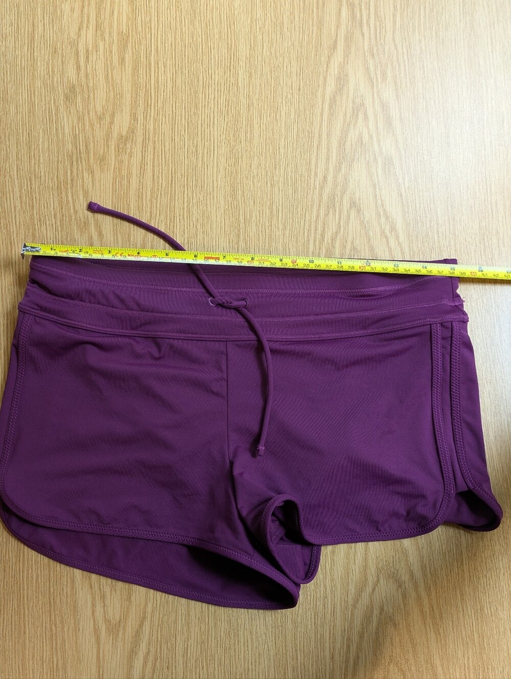 Athleta Fun In The Sun Swim Shorts, Built-in Brief Boyshorts, Plum XXS / XS / S - Picture 6 of 7